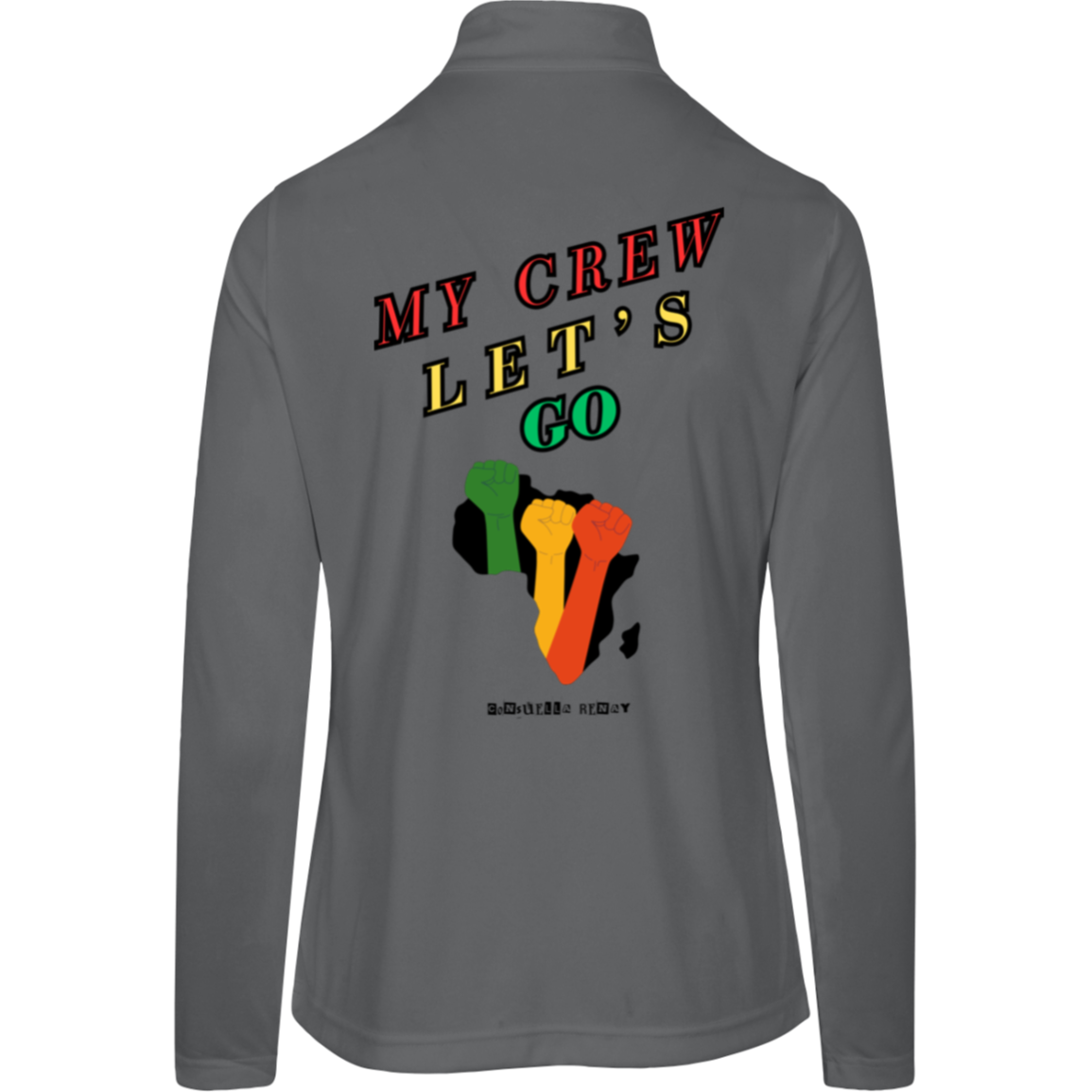 My crew, let's go women's jacket