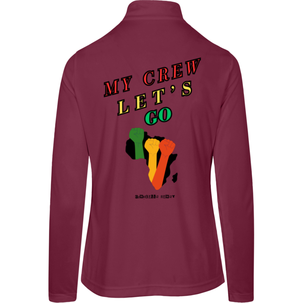 My crew, let's go women's jacket