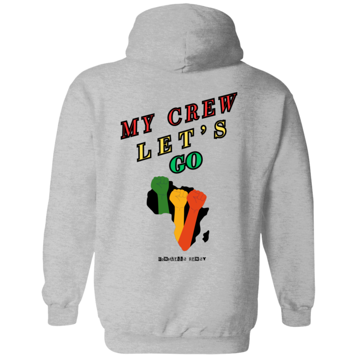 My crew, let's go hoodie