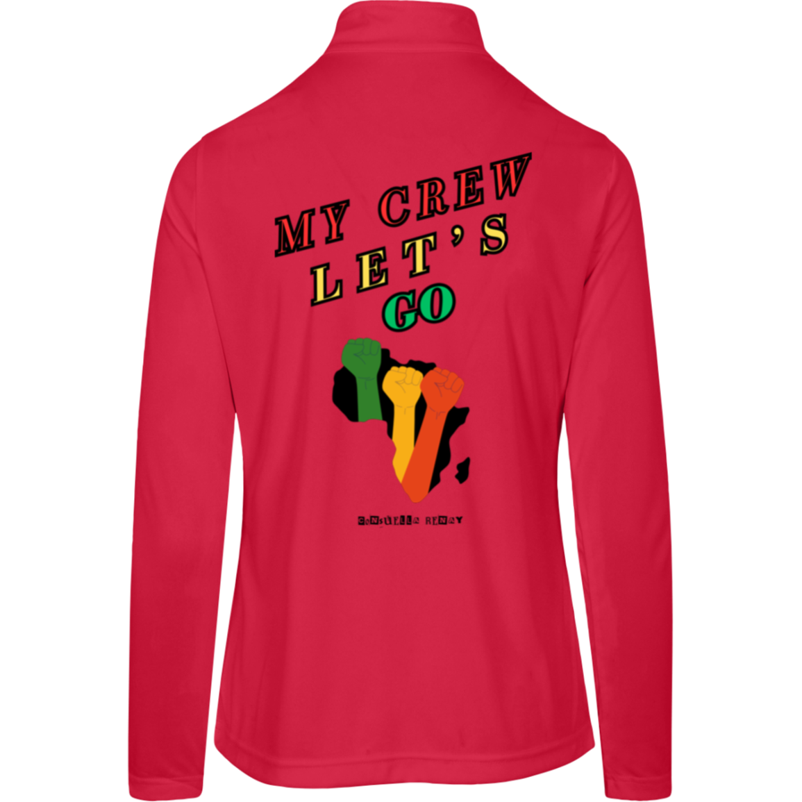 My crew, let's go women's jacket