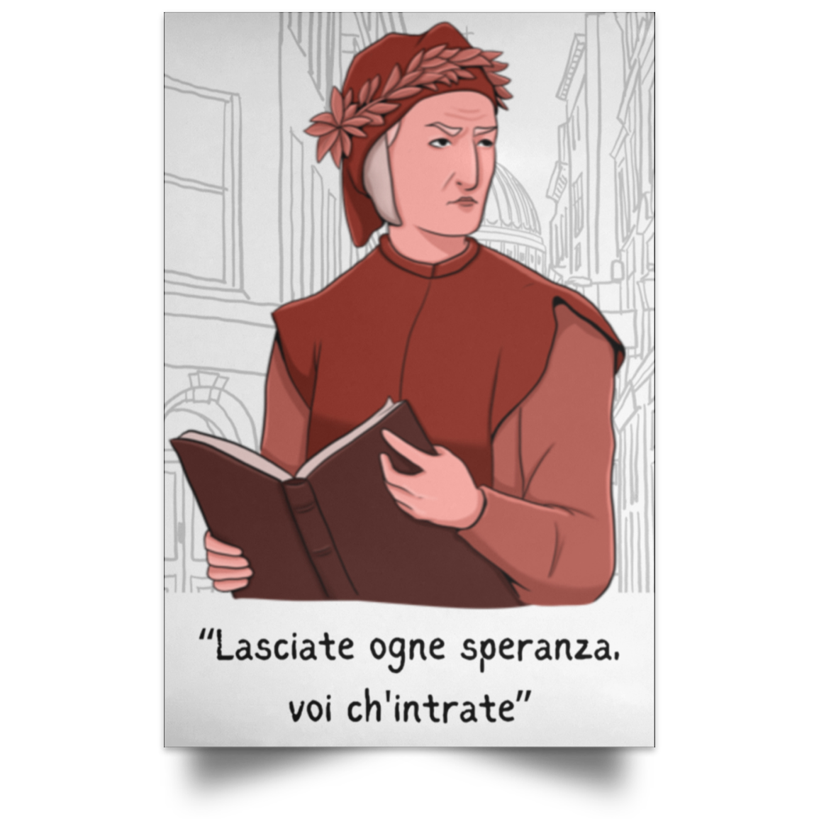 Dante's Inferno poster Lasciate ogne speranza...