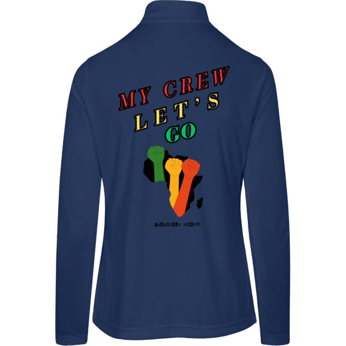My crew, let's go women's jacket