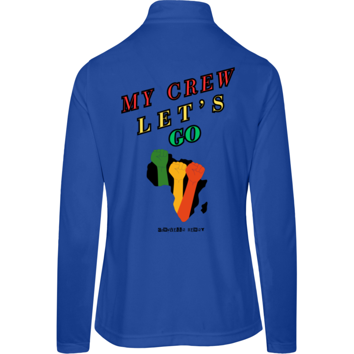 My crew, let's go women's jacket