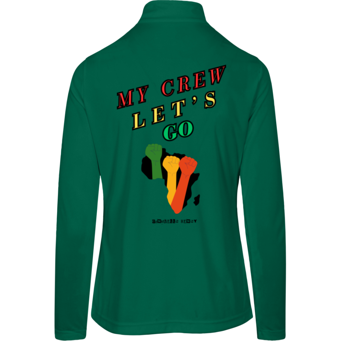 My crew, let's go women's jacket