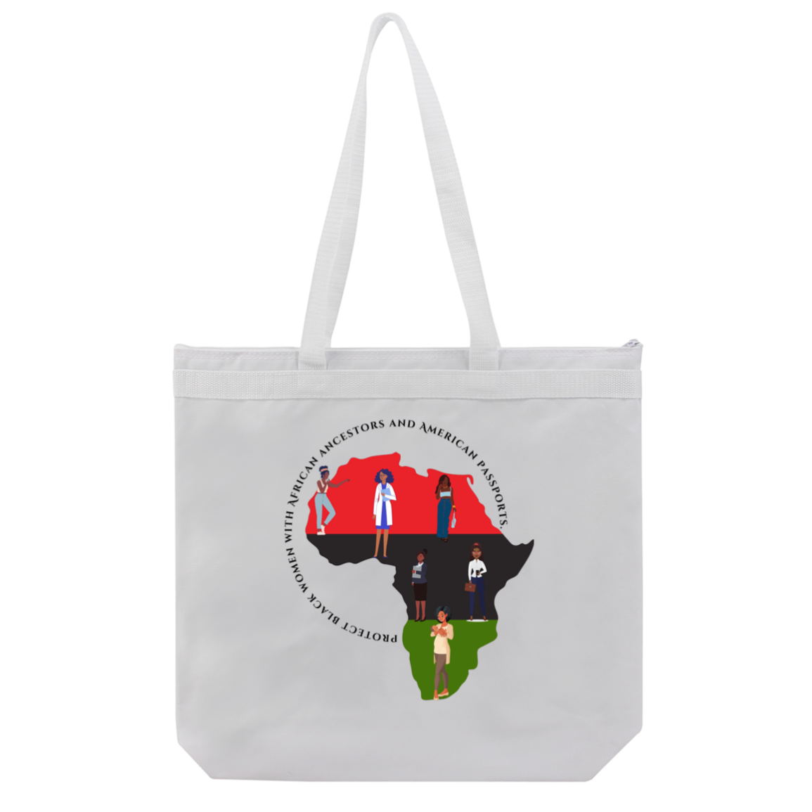 Protect Black Women with...tote bag