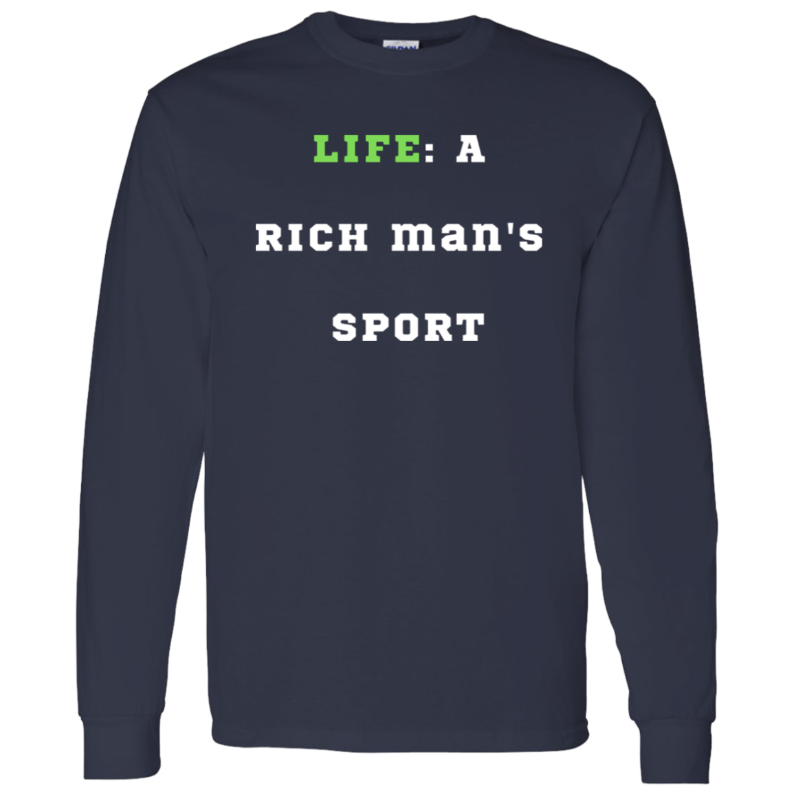 LIVING is a rich man's sport (1)