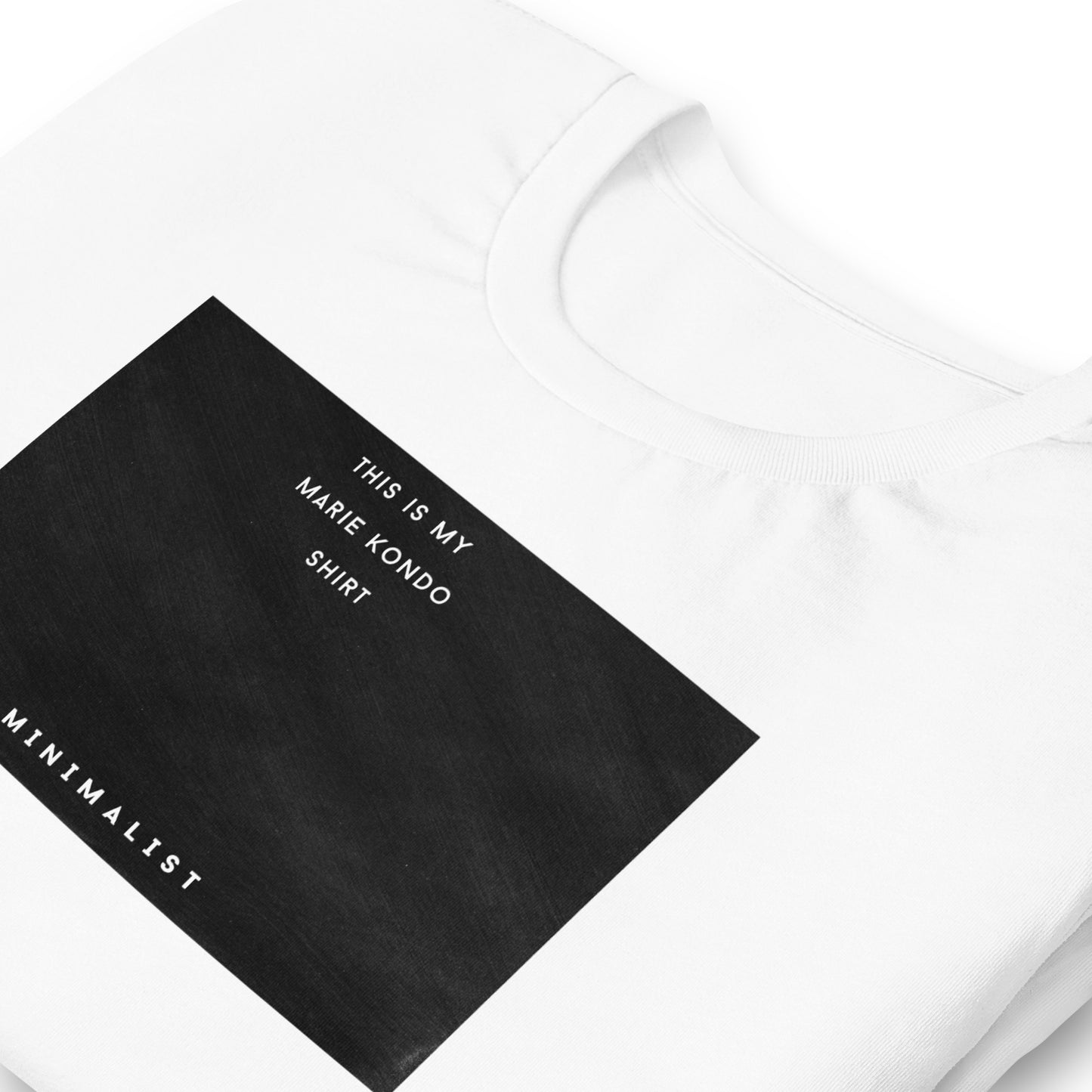 Minimalist Unisex t-shirt