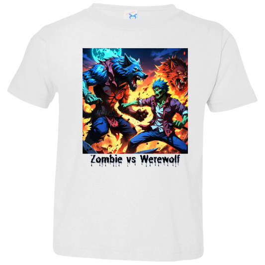 Zombie vs Werewolf