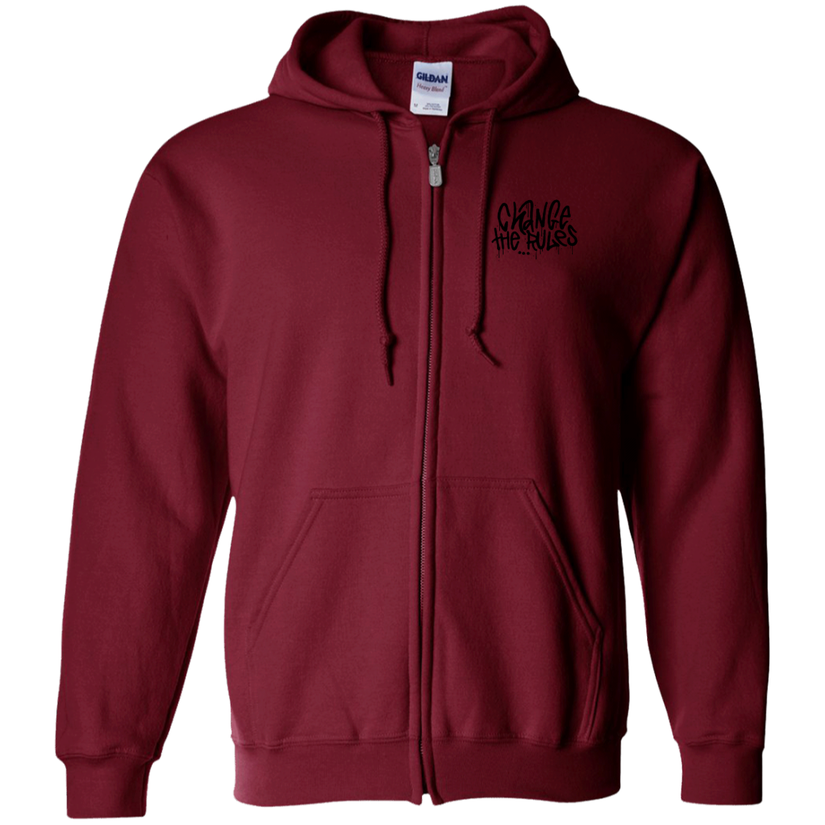 Change the Rules Zip Up Hooded Sweatshirt