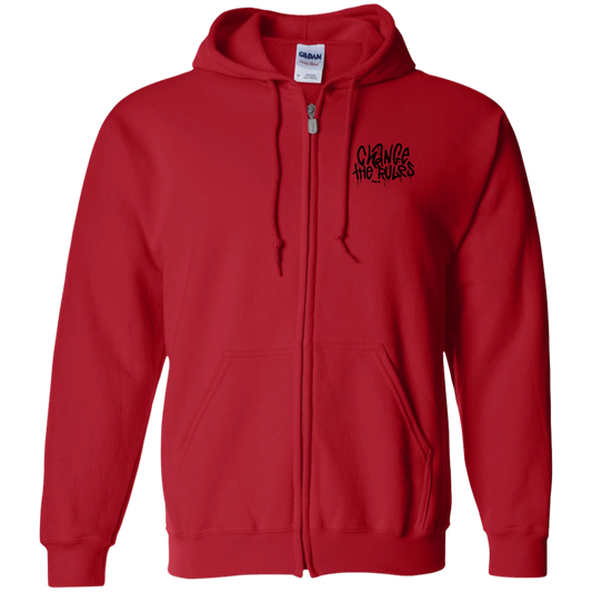 Change the Rules Zip Up Hooded Sweatshirt