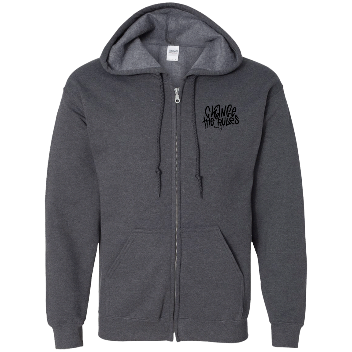 Change the Rules Zip Up Hooded Sweatshirt