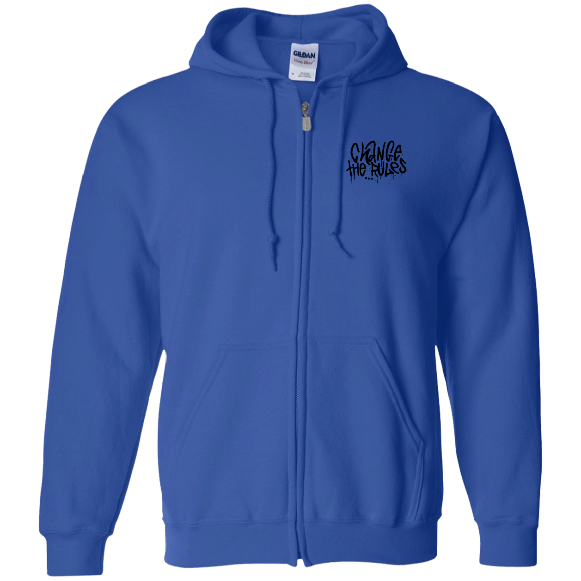 Change the Rules Zip Up Hooded Sweatshirt