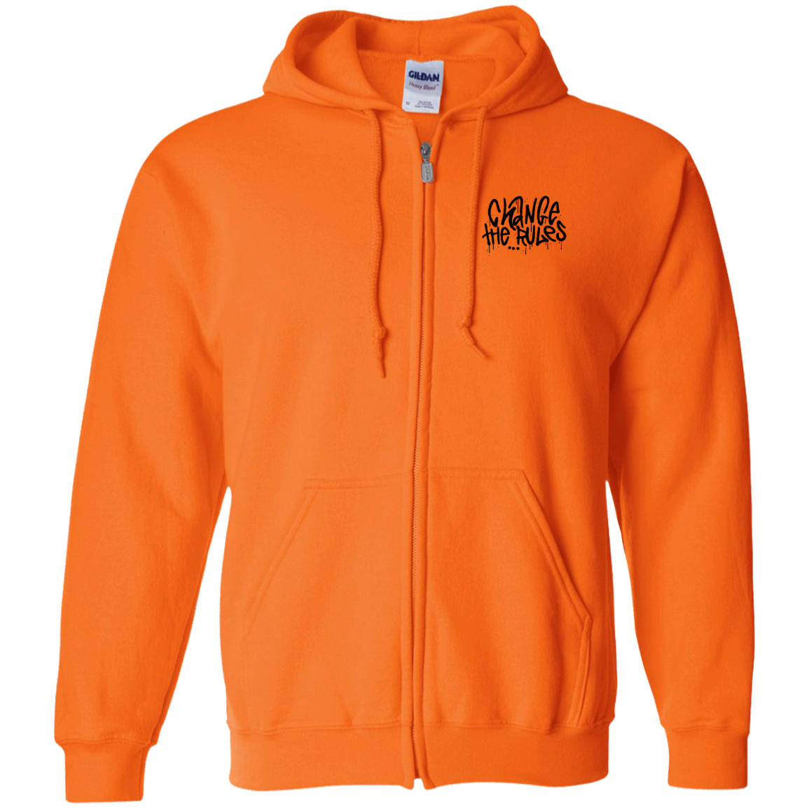 Change the Rules Zip Up Hooded Sweatshirt