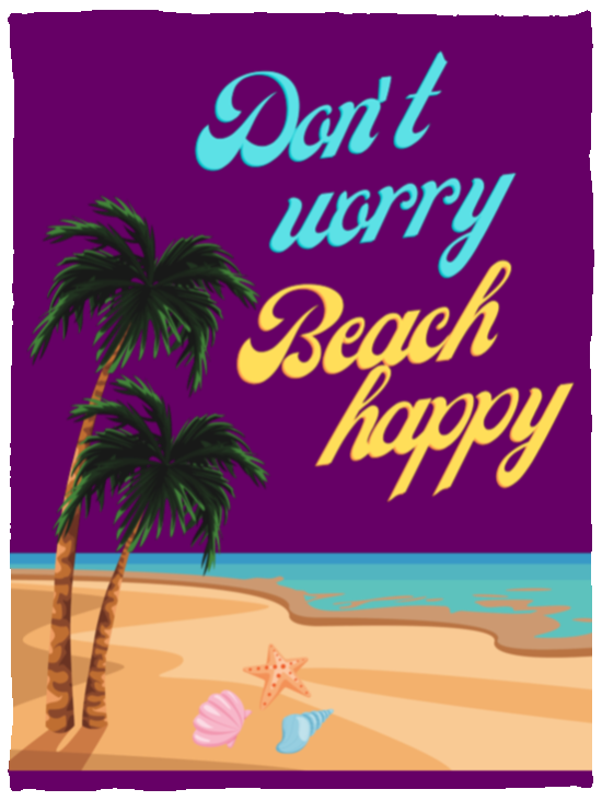 Don't worry, beach happy