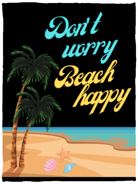 Don't worry, beach happy