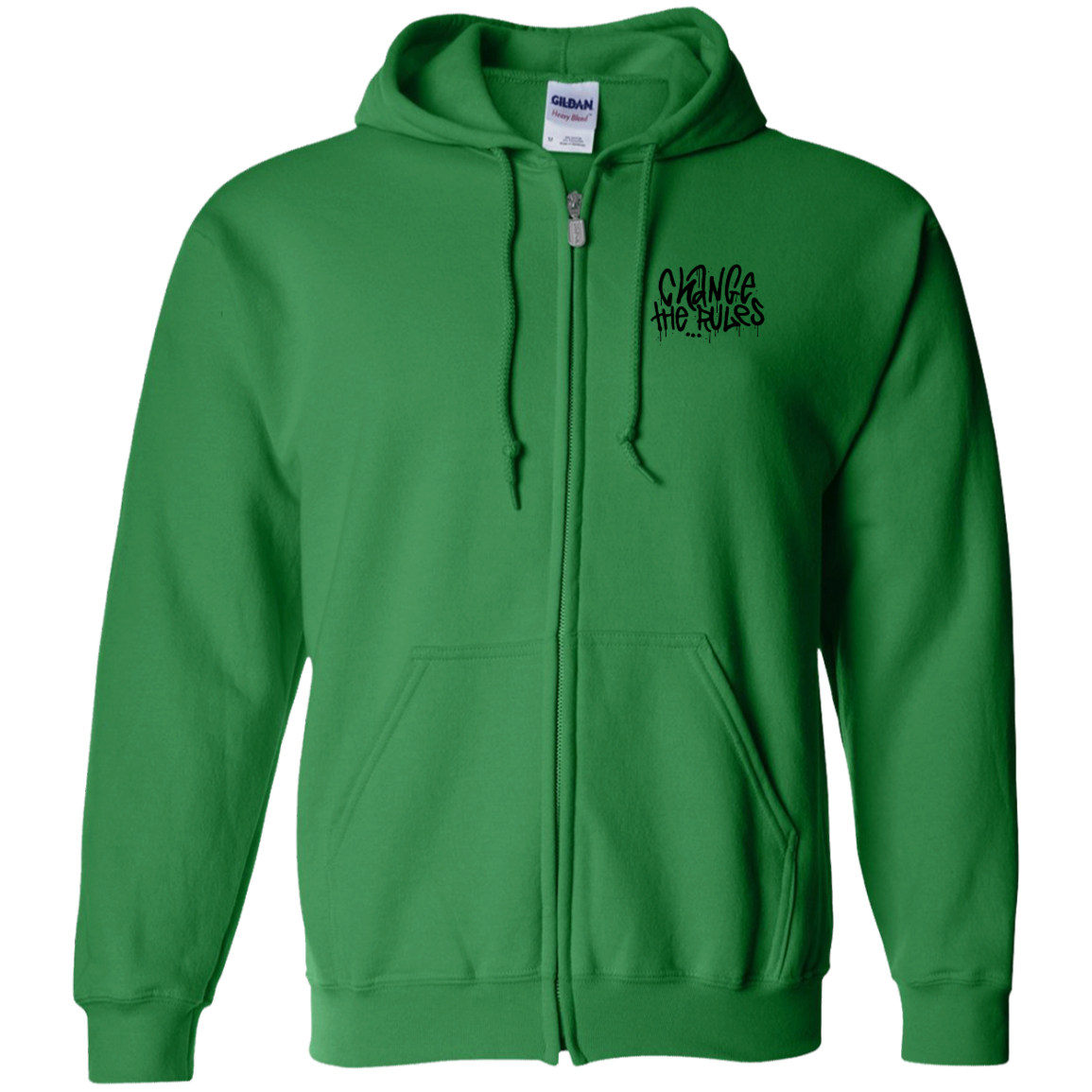 Change the Rules Zip Up Hooded Sweatshirt