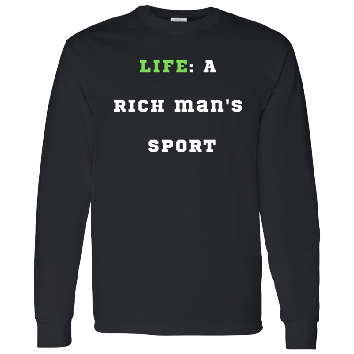 LIVING is a rich man's sport (1)