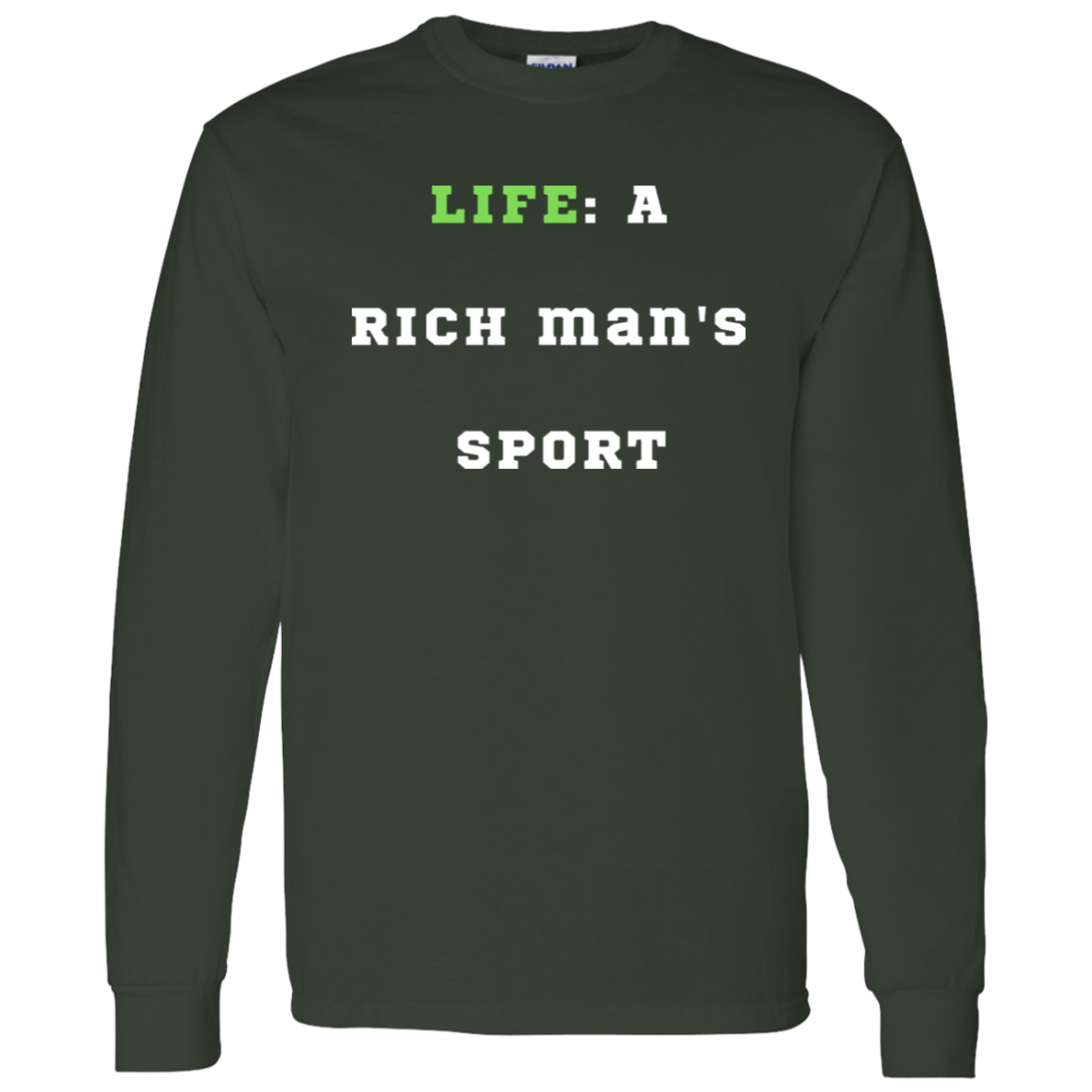 LIVING is a rich man's sport (1)