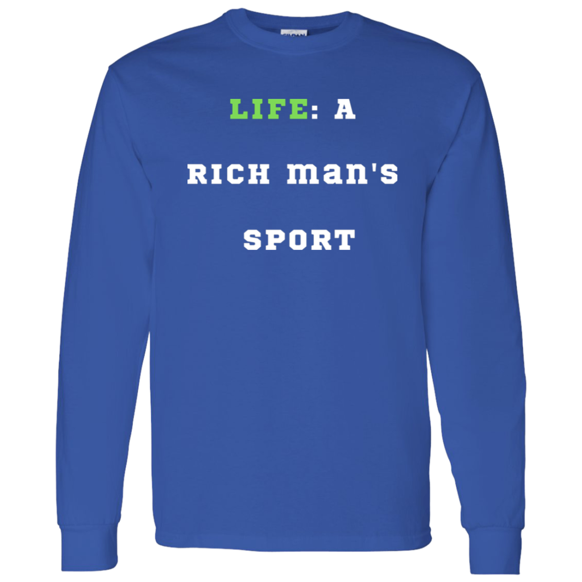 LIVING is a rich man's sport (1)
