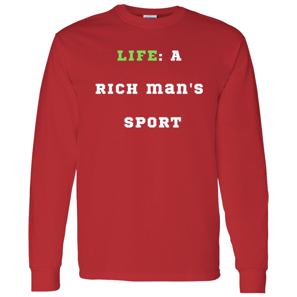 LIVING is a rich man's sport (1)