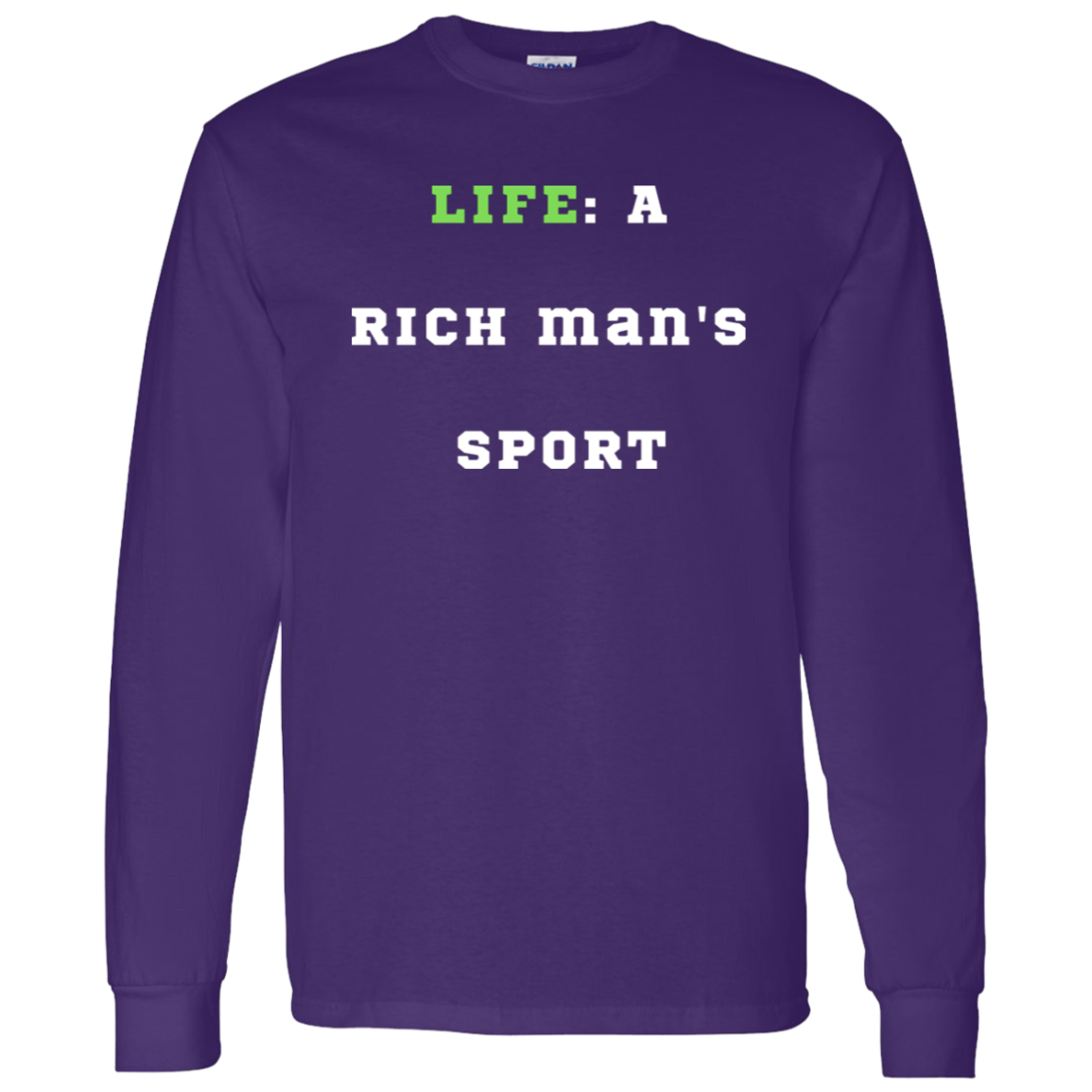 LIVING is a rich man's sport (1)