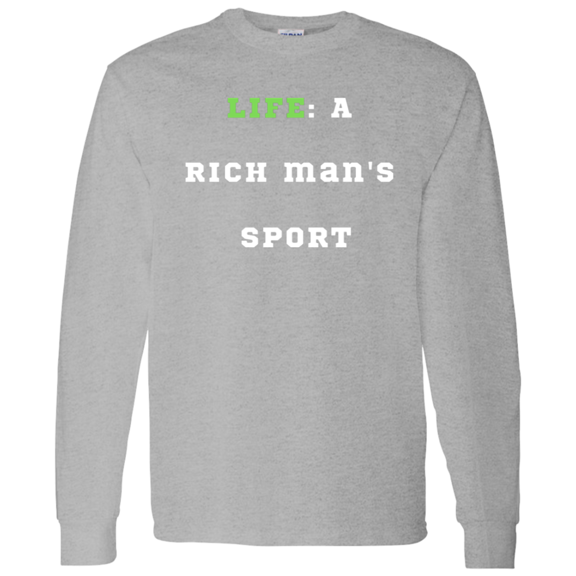 LIVING is a rich man's sport (1)