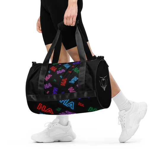 Ha Ha Ha All-over print gym bag