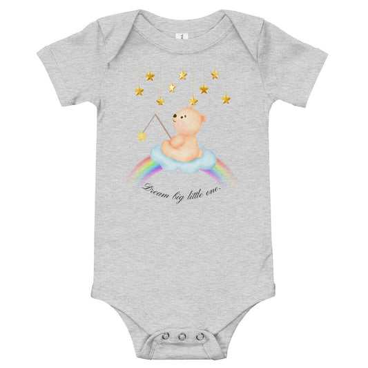 Dream big Baby short sleeve one piece