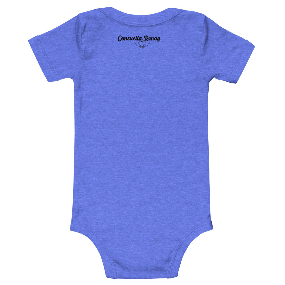 Dream big Baby short sleeve one piece