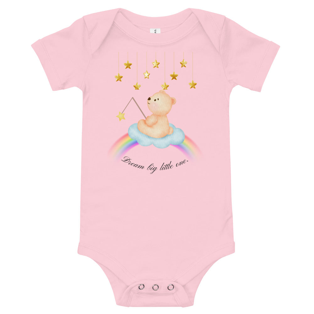 Dream big Baby short sleeve one piece