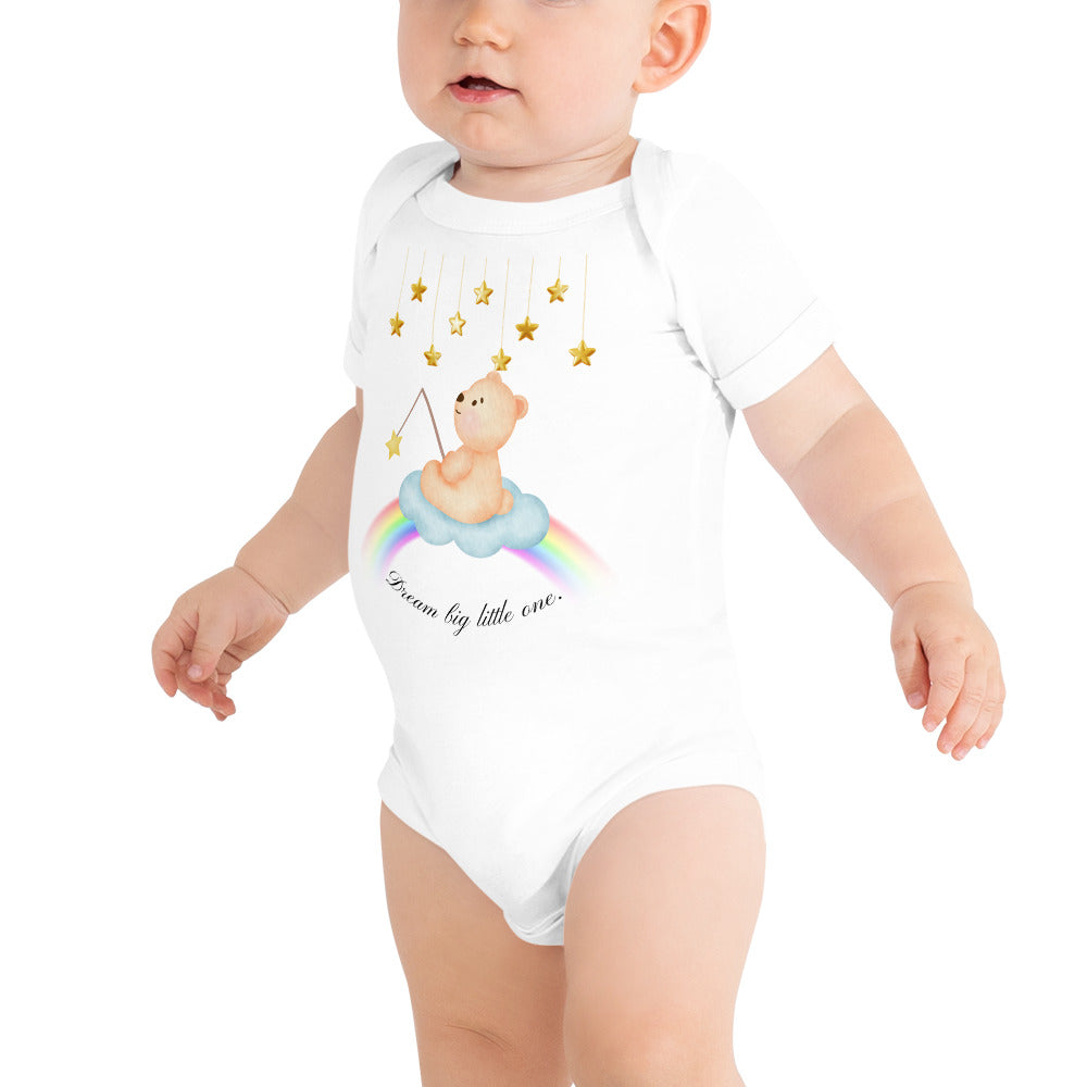 Dream big Baby short sleeve one piece