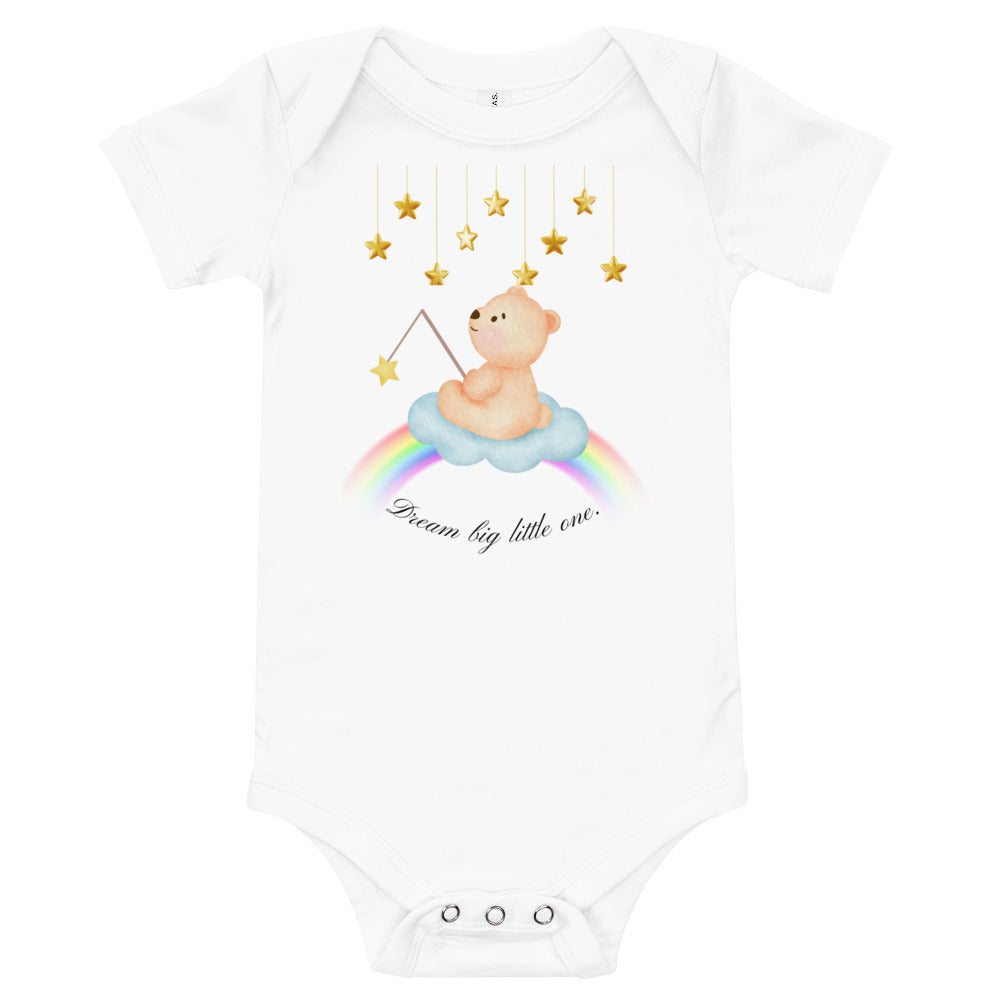 Dream big Baby short sleeve one piece