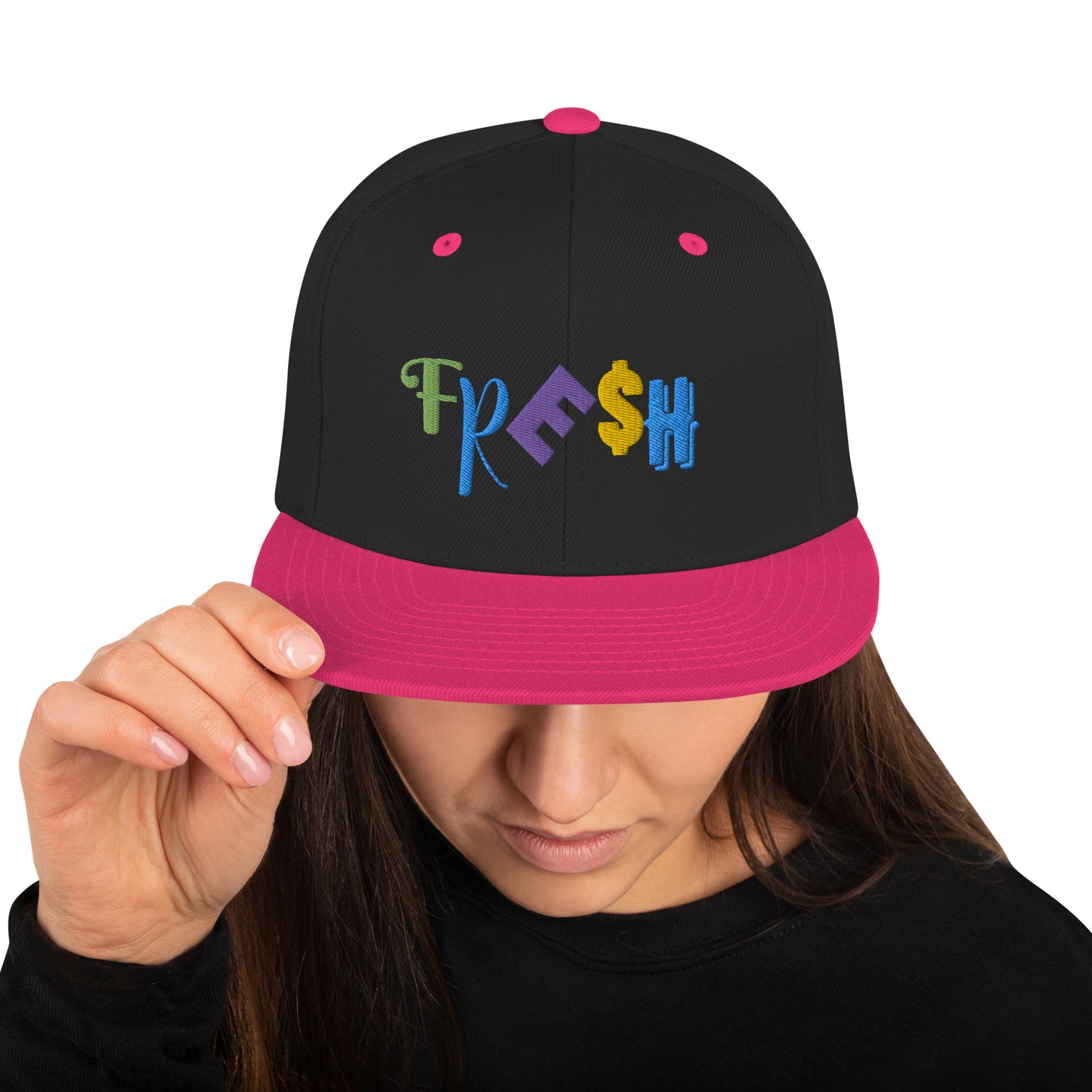 Fre$h Snapback Hat