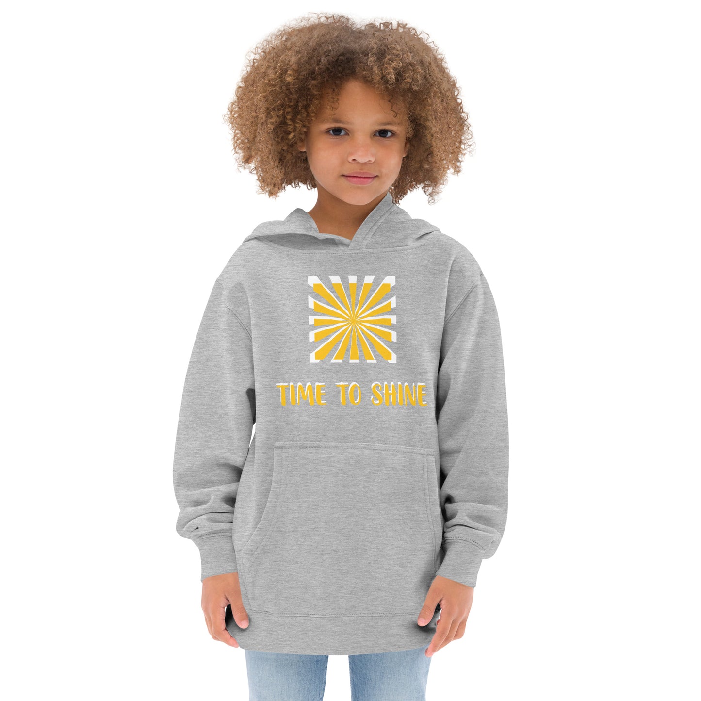 Time to Shine Kids fleece hoodie