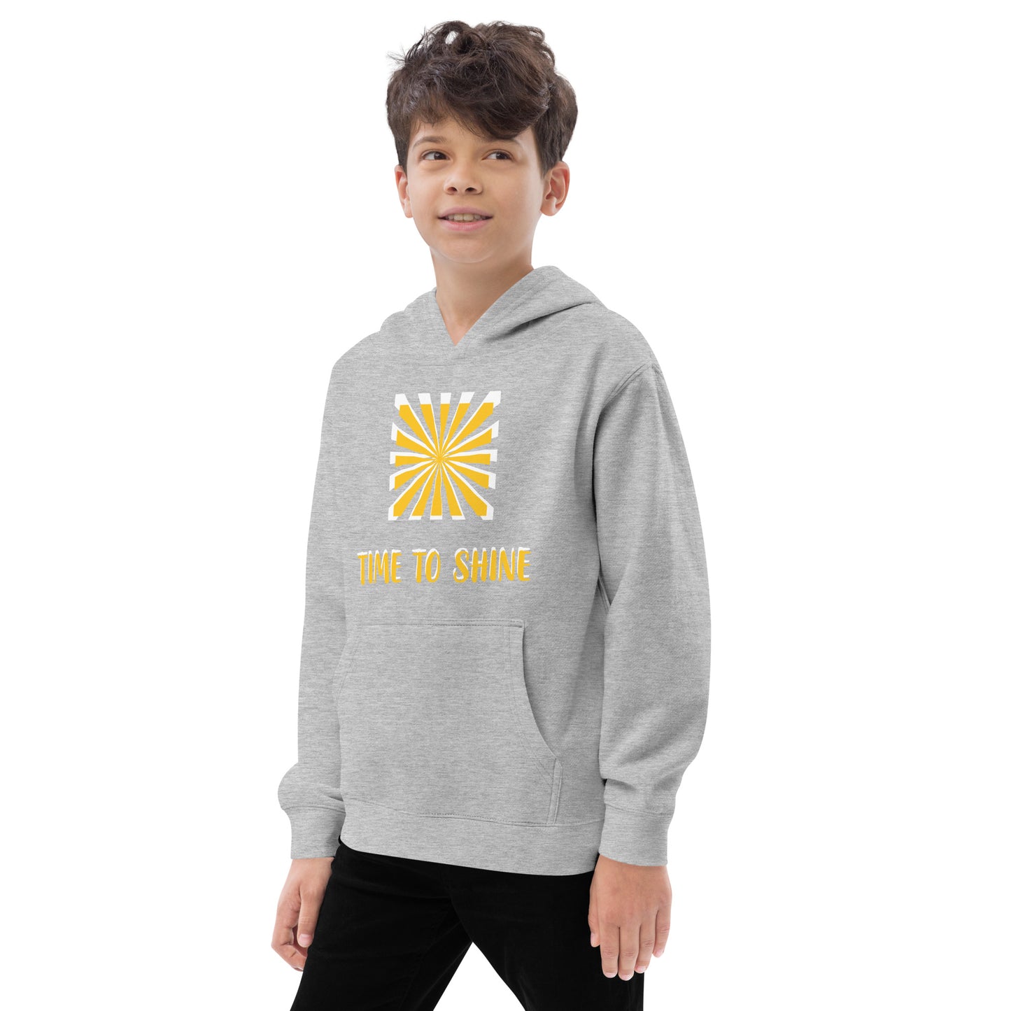 Time to Shine Kids fleece hoodie