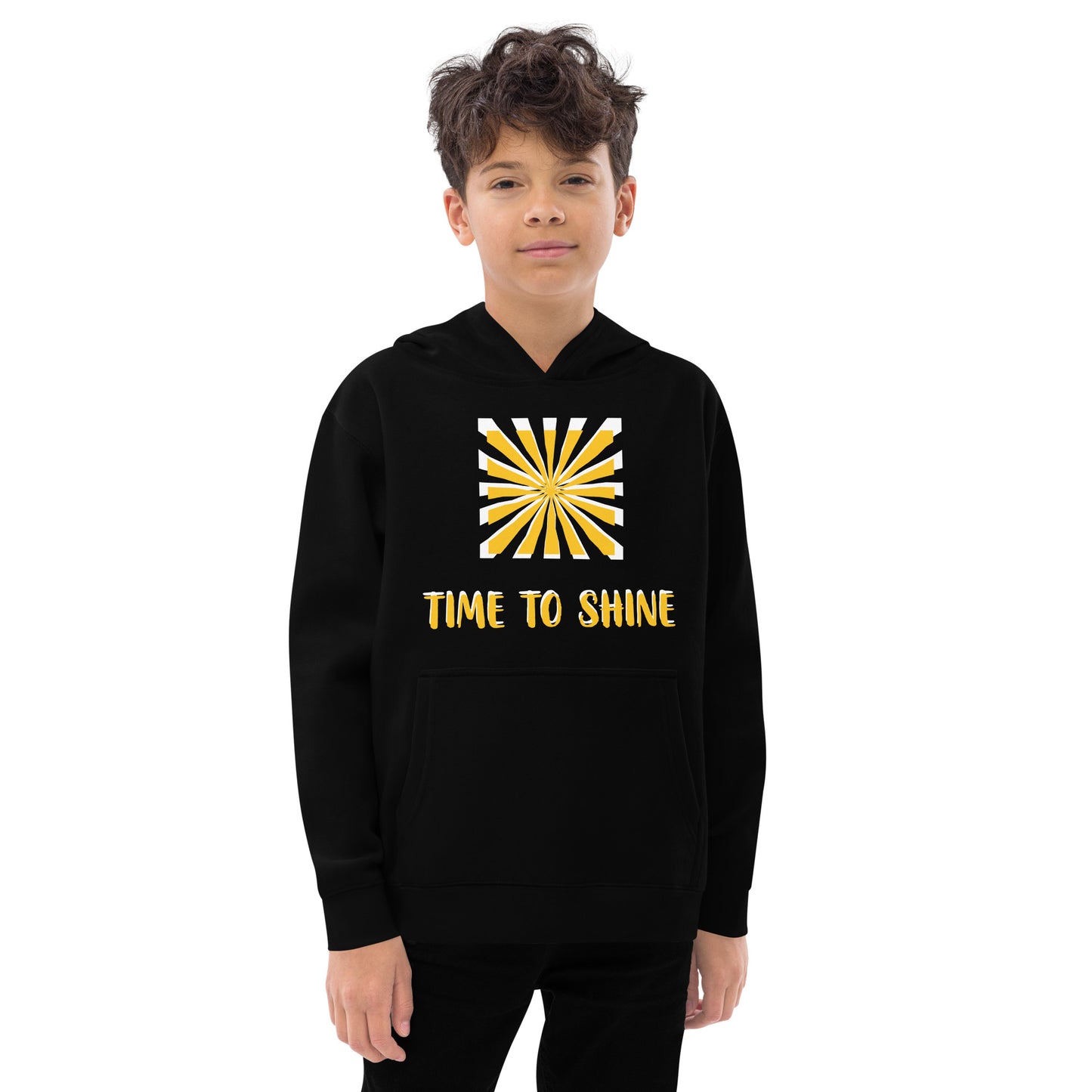 Time to Shine Kids fleece hoodie