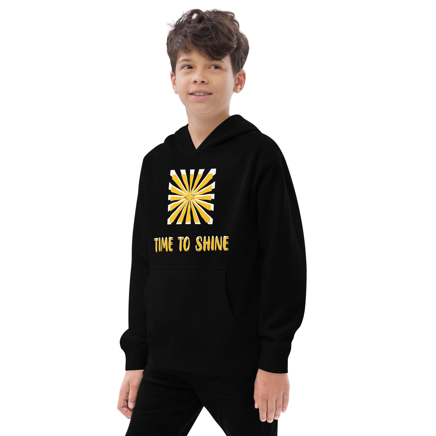 Time to Shine Kids fleece hoodie