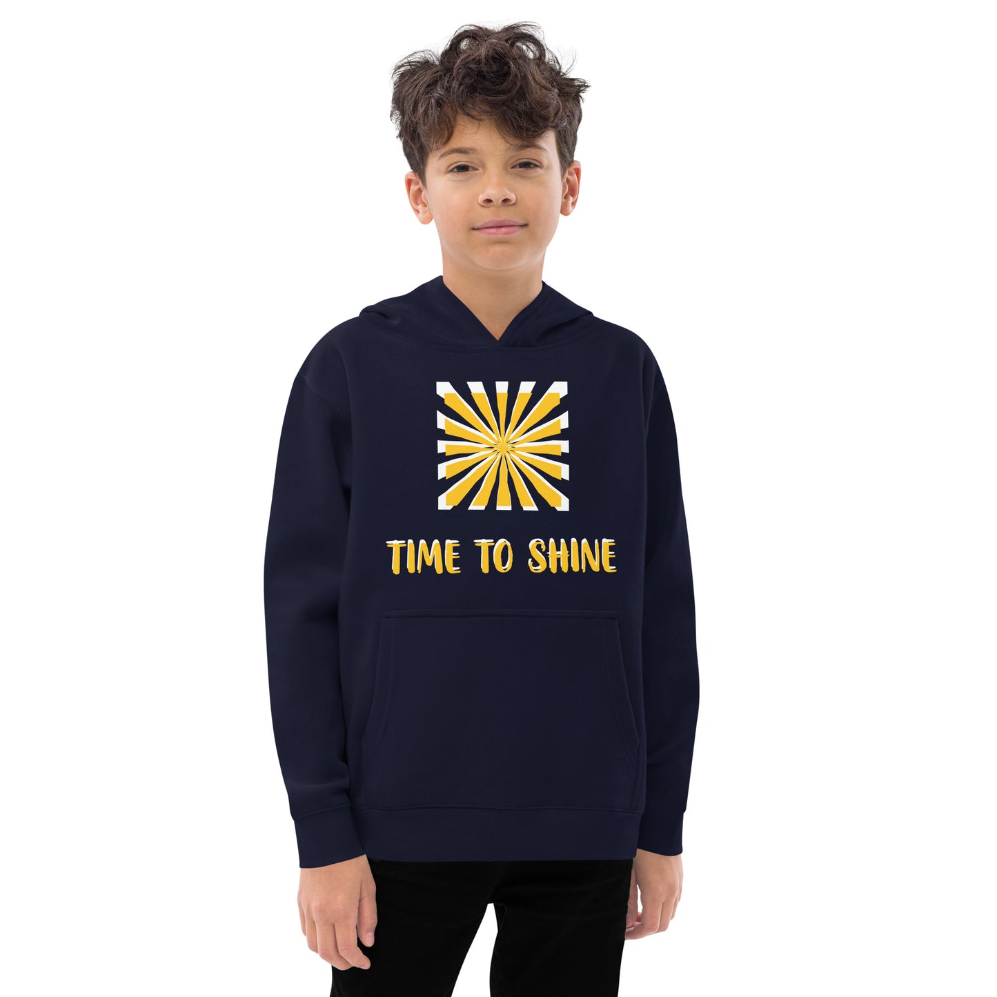 Time to Shine Kids fleece hoodie