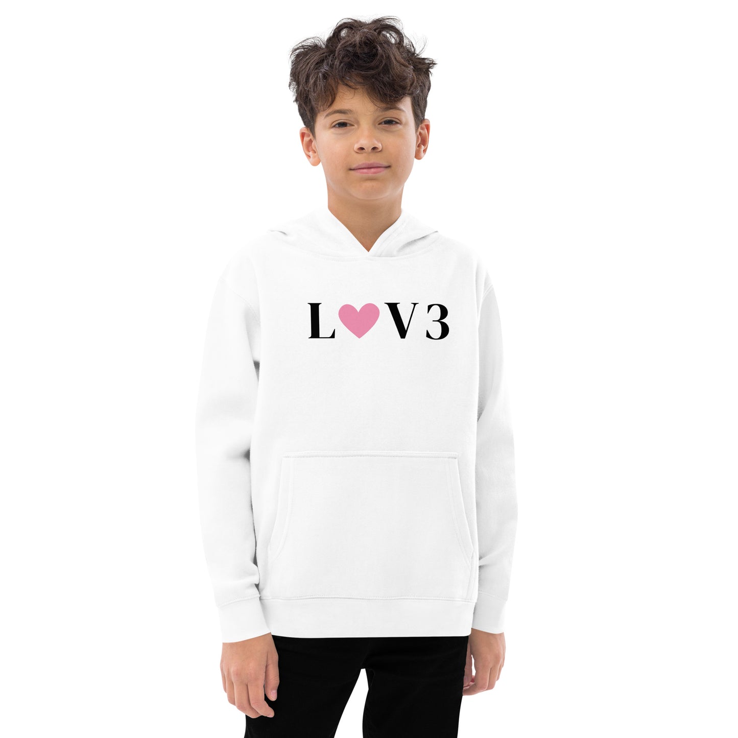 LOVE Kids fleece hoodie