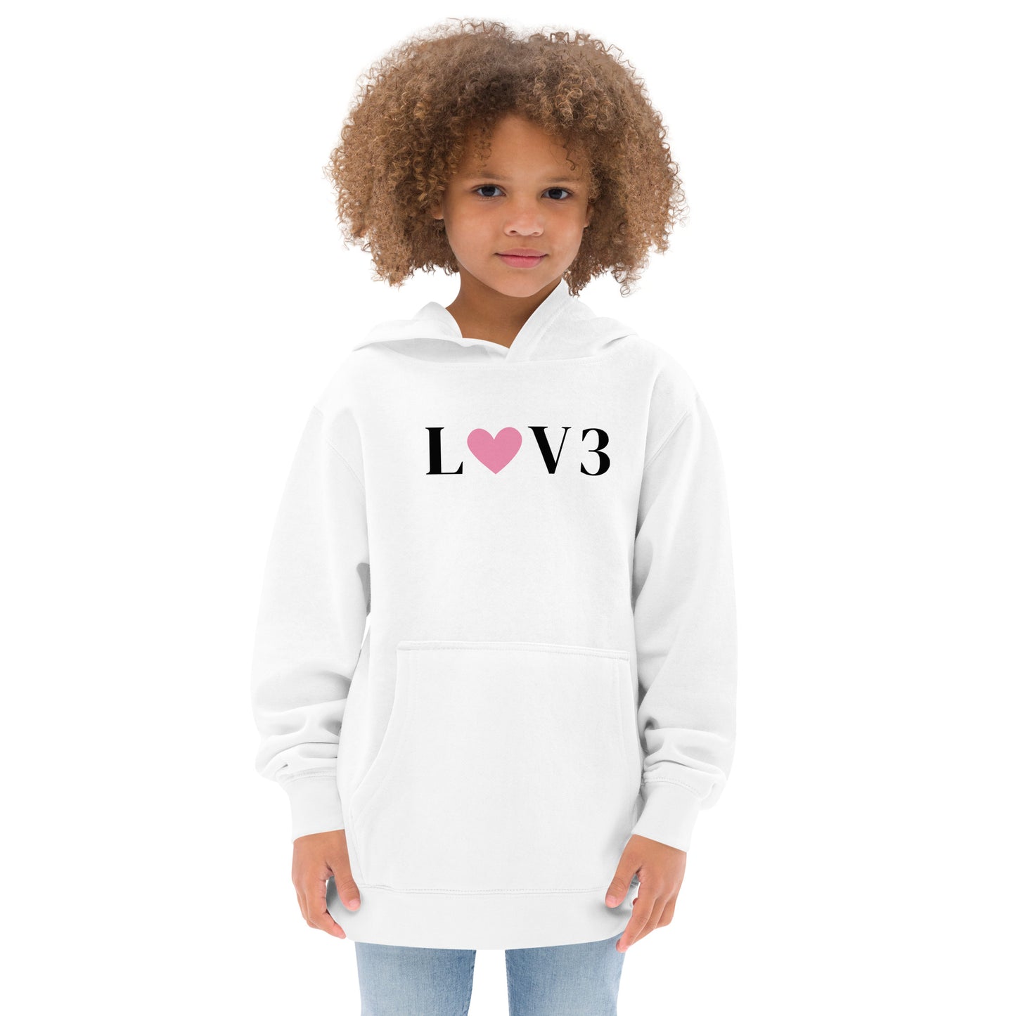 LOVE Kids fleece hoodie