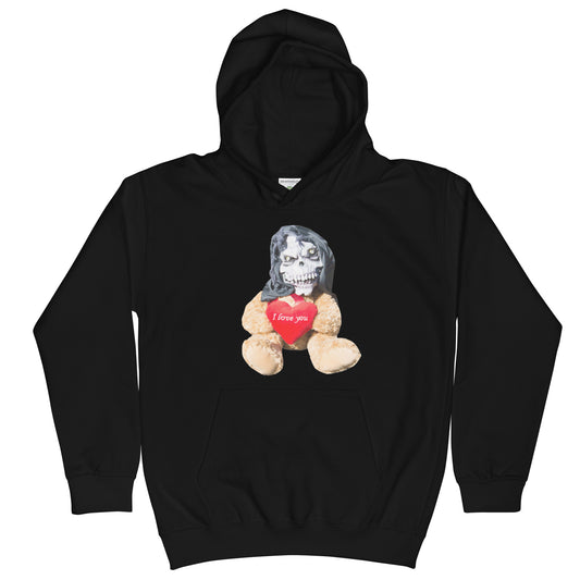 Scary teddy Kids Hoodie