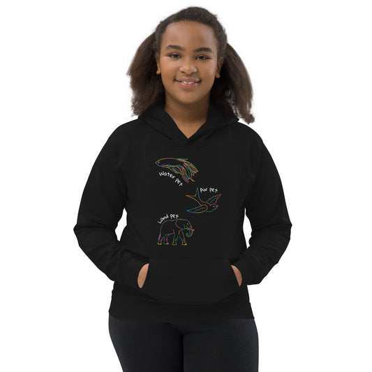 All pet love Kids Hoodie