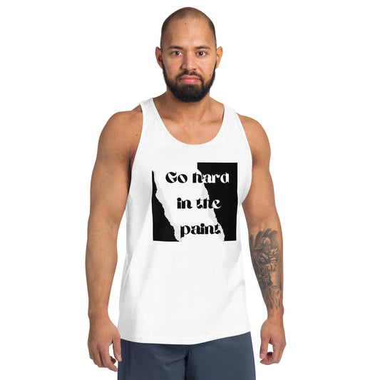 Go Hard in the paint Unisex Tank Top