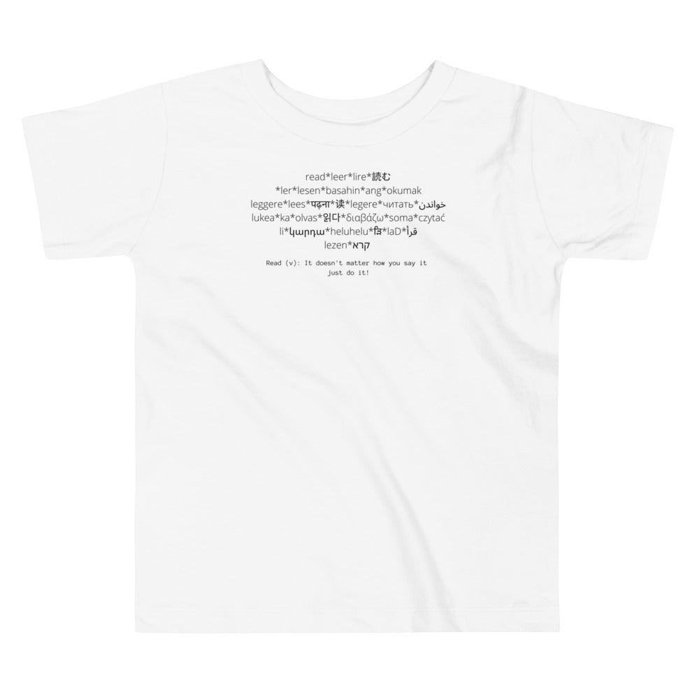 Read(v) Toddler Short Sleeve Tee