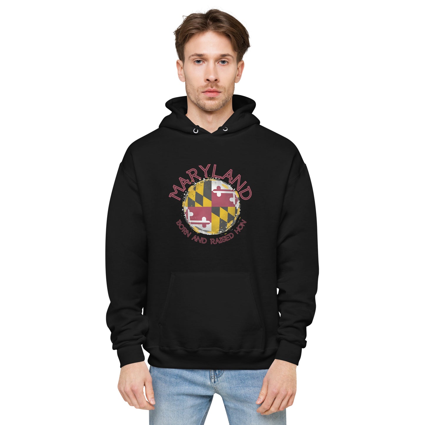 Maryland Unisex fleece hoodie