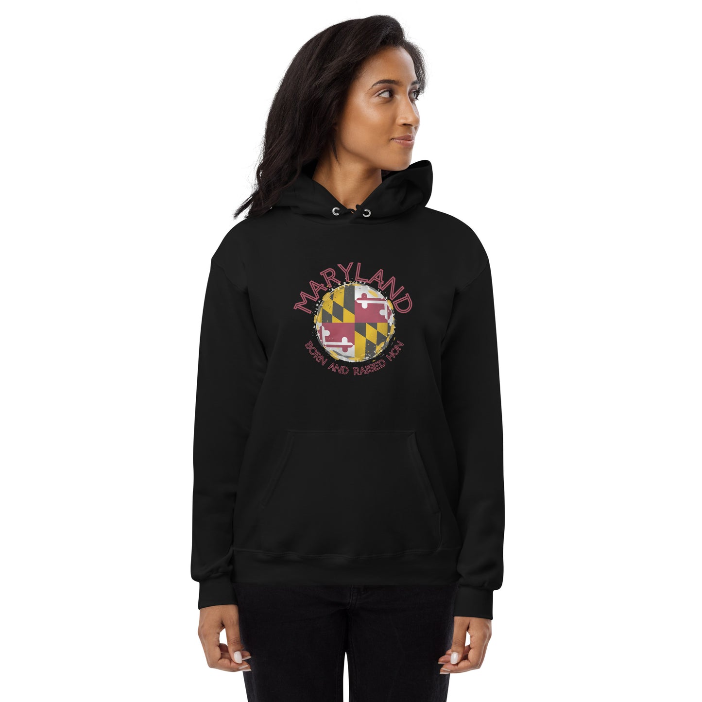 Maryland Unisex fleece hoodie