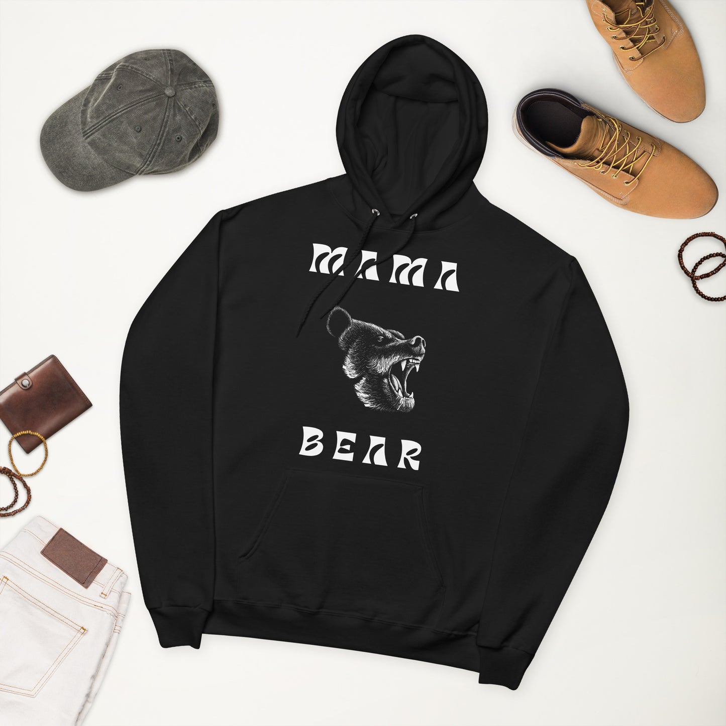 Mama Bear Unisex fleece hoodie