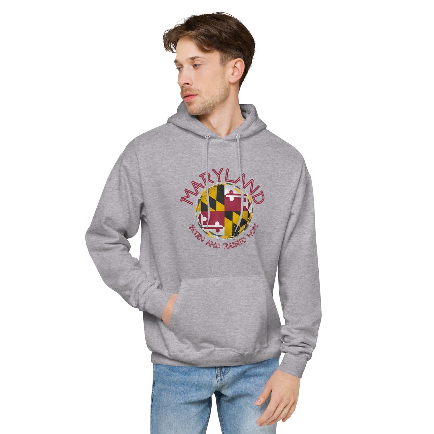 Maryland Unisex fleece hoodie