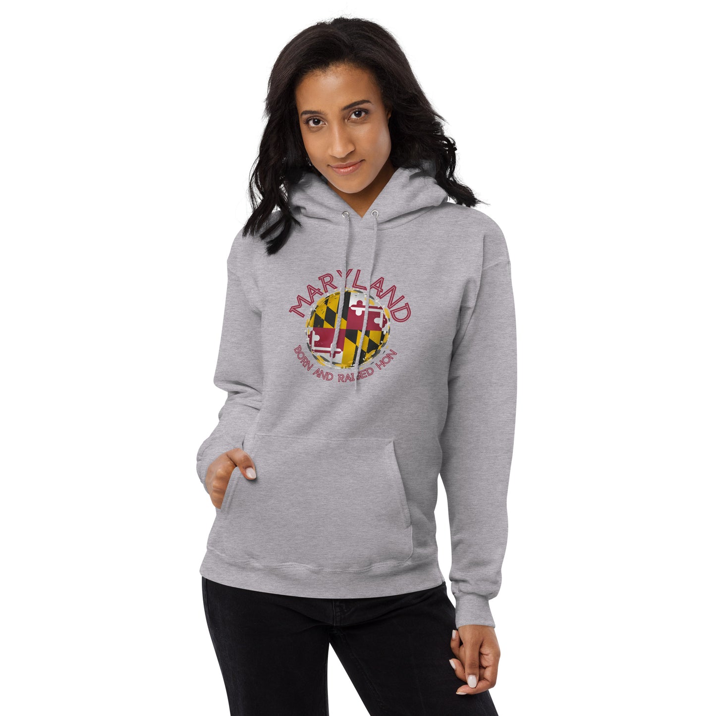 Maryland Unisex fleece hoodie