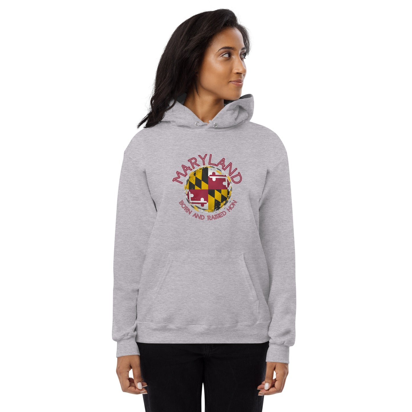 Maryland Unisex fleece hoodie